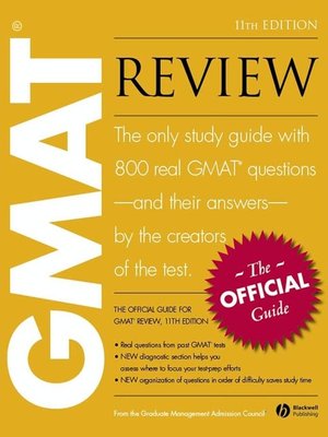 cover image of The Official Guide for GMAT Review